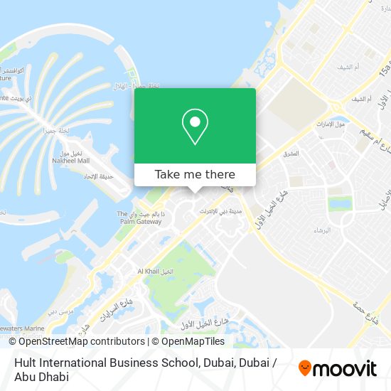 Hult International Business School, Dubai map