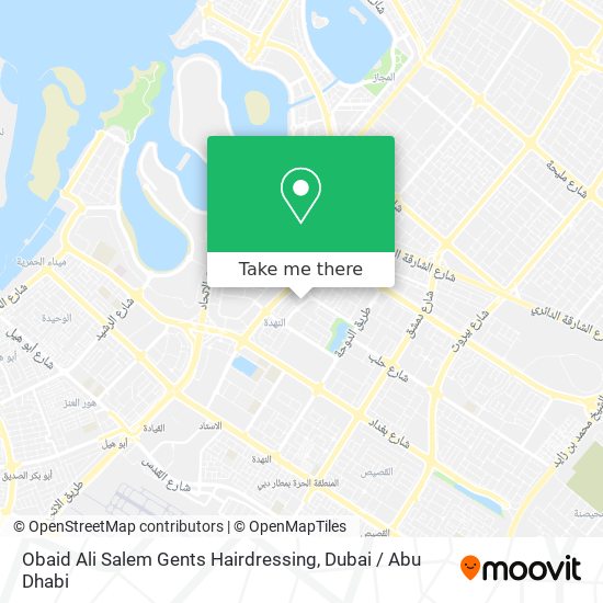 Obaid Ali Salem Gents Hairdressing map