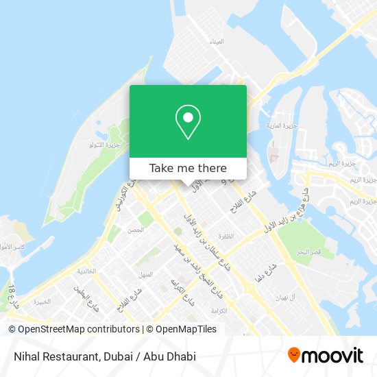 Nihal Restaurant map
