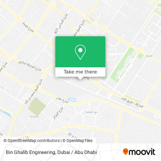 Bin Ghalib Engineering map