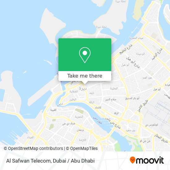 Al Safwan Telecom map