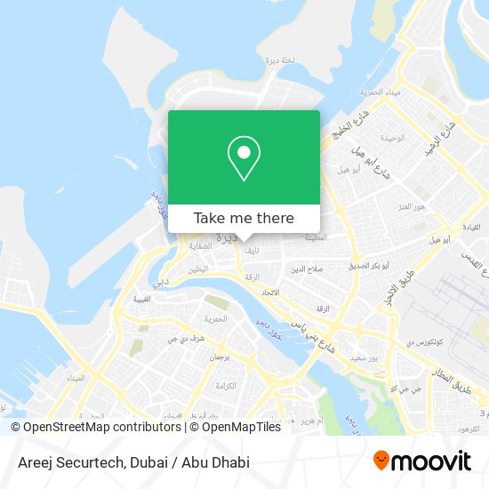 Areej Securtech map
