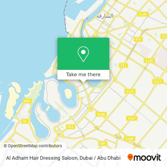 Al Adham Hair Dressing Saloon map