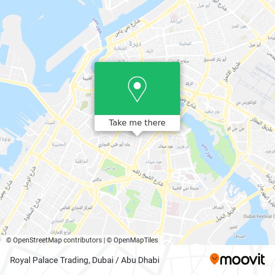 Royal Palace Trading map