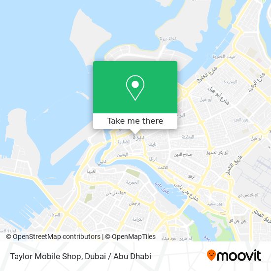 Taylor Mobile Shop map