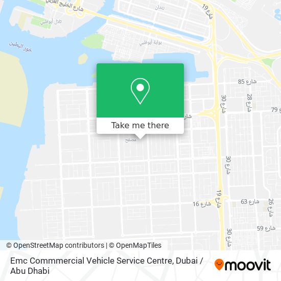 Emc Commmercial Vehicle Service Centre map