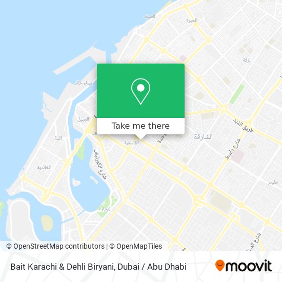 Bait Karachi & Dehli Biryani map