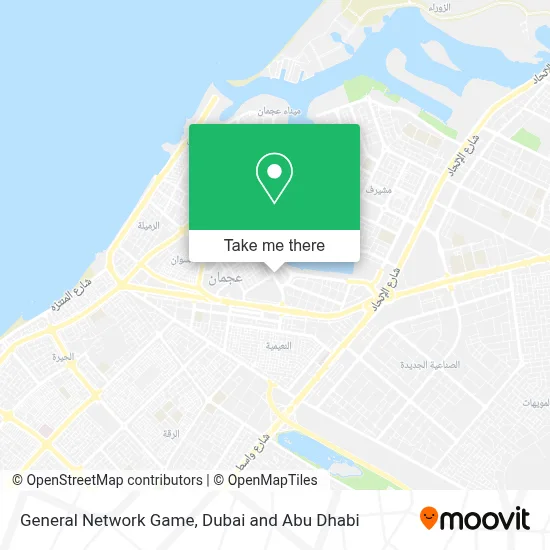 General Network Game map