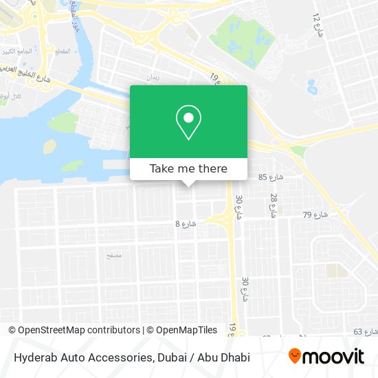 Hyderab Auto Accessories map