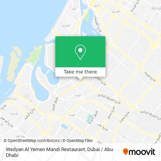 Wedyan Al Yemen Mandi Restaurant map