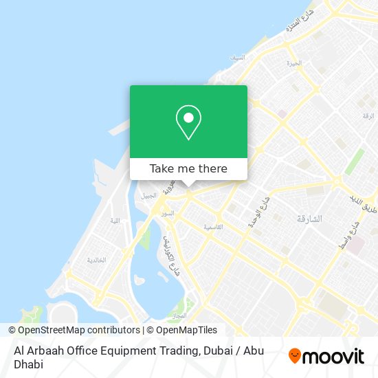 Al Arbaah Office Equipment Trading map