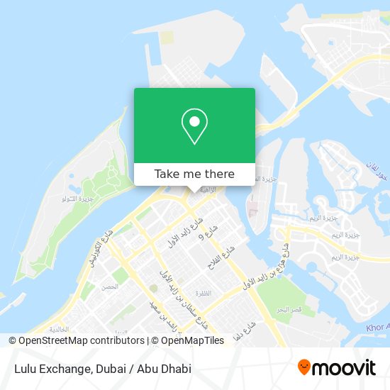 Lulu Exchange map