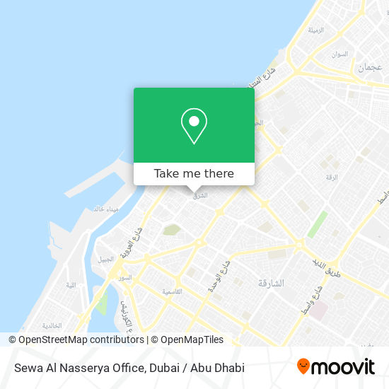 Sewa Al Nasserya Office map