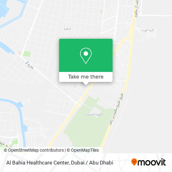 Al Bahia Healthcare Center map
