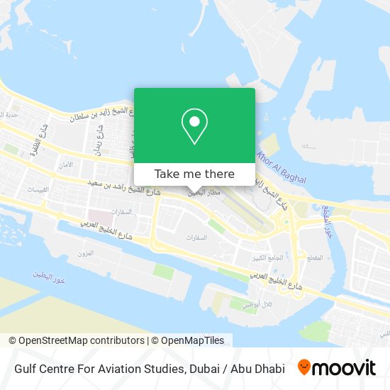 Gulf Centre For Aviation Studies map