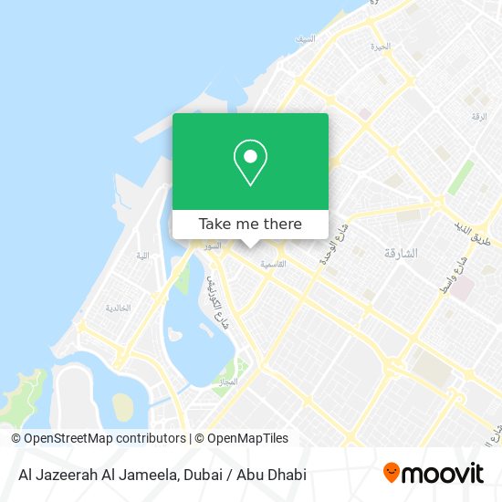 Al Jazeerah Al Jameela map