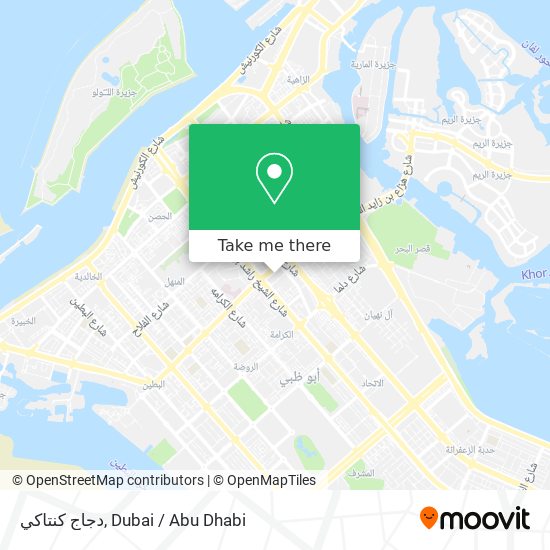 دجاج كنتاكي map