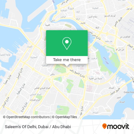 Saleem's Of Delhi map