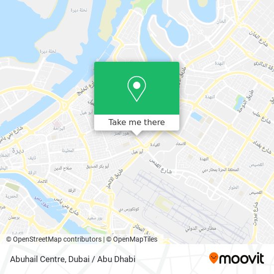 Abuhail Centre map