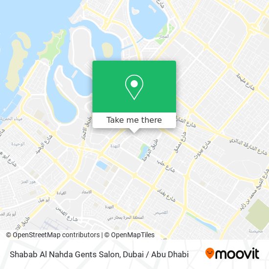 Shabab Al Nahda Gents Salon map
