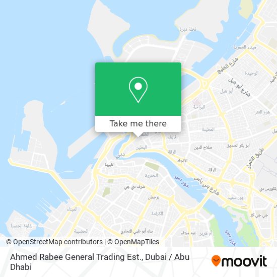 Ahmed Rabee General Trading Est. map