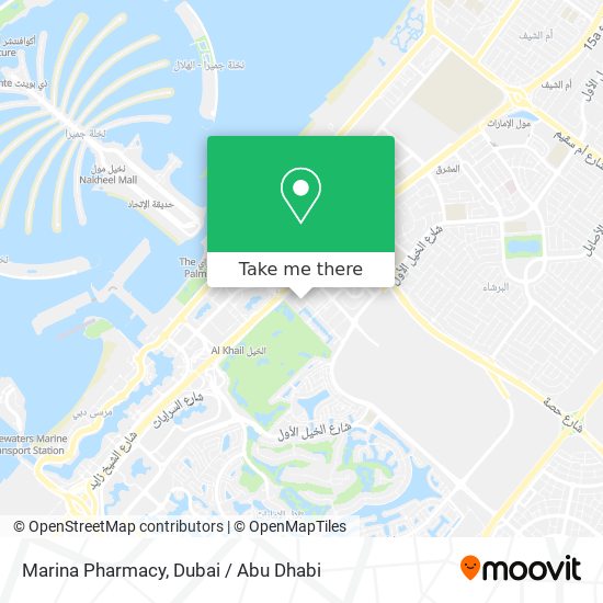 Marina Pharmacy map
