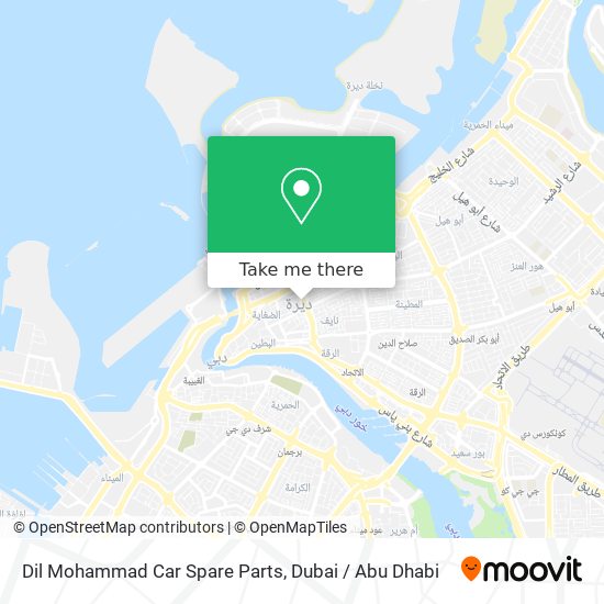 Dil Mohammad Car Spare Parts map