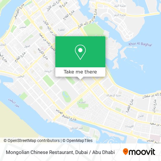 Mongolian Chinese Restaurant map