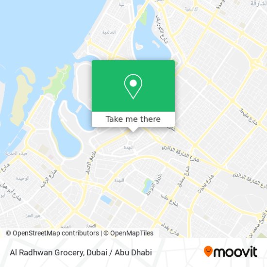 Al Radhwan Grocery map