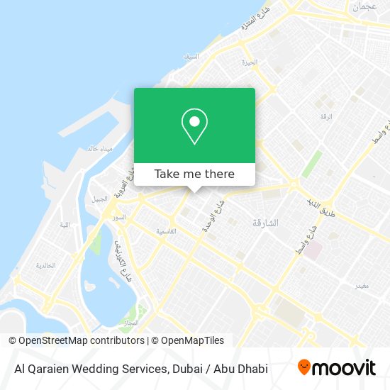 Al Qaraien Wedding Services map