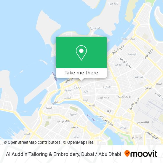 Al Auddin Tailoring & Embroidery map