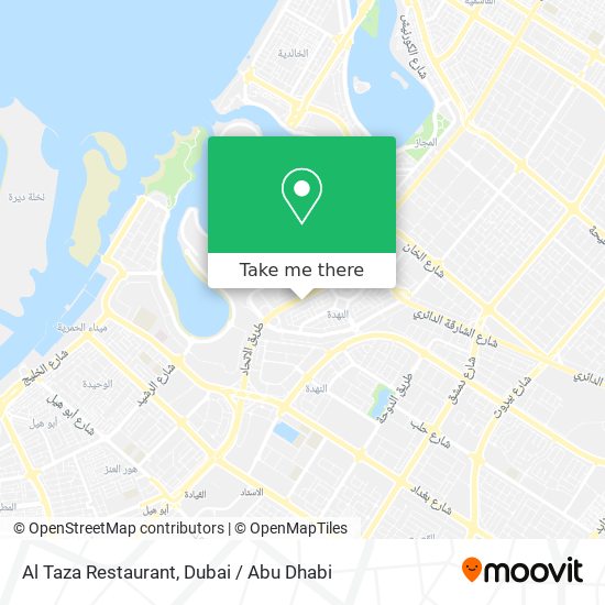 Al Taza Restaurant map