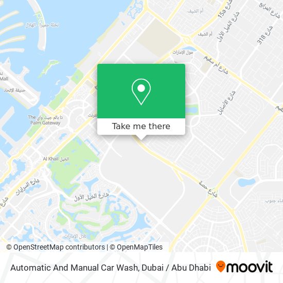 Automatic And Manual Car Wash map