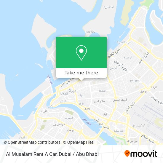 Al Musalam Rent A Car map