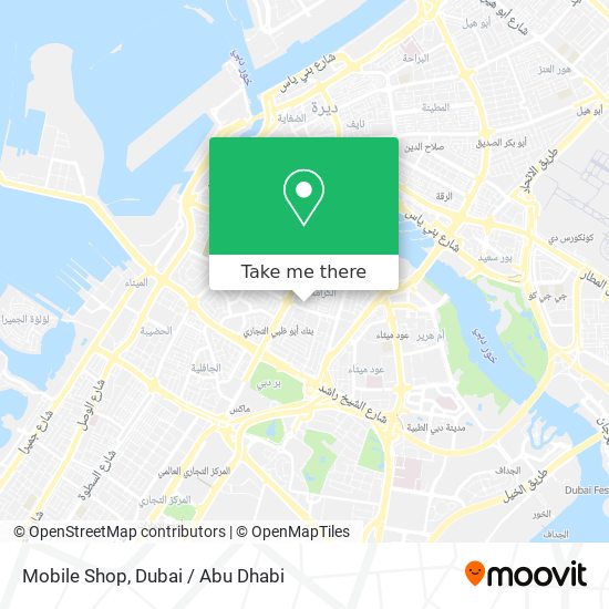 Mobile Shop map