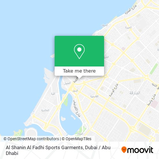 Al Shanin Al Fadhi Sports Garments map