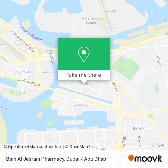 Bain Al Jesrain Pharmacy map