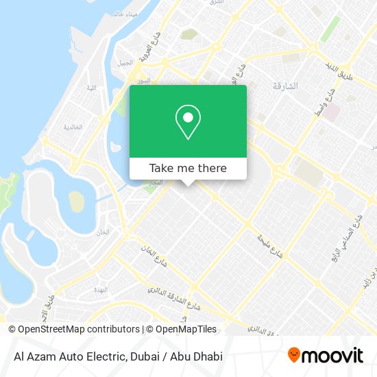 Al Azam Auto Electric map