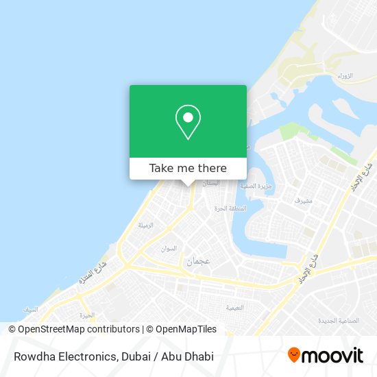 Rowdha Electronics map