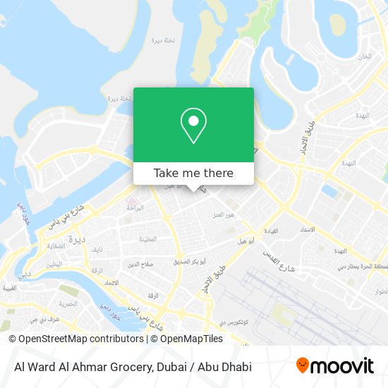 Al Ward Al Ahmar Grocery map