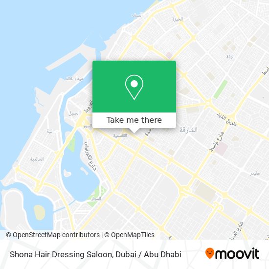 Shona Hair Dressing Saloon map