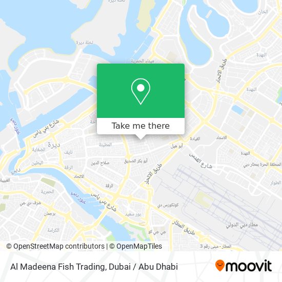 Al Madeena Fish Trading map