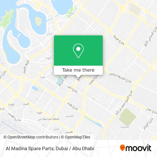 Al Madina Spare Parts map