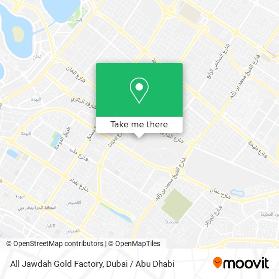 All Jawdah Gold Factory map