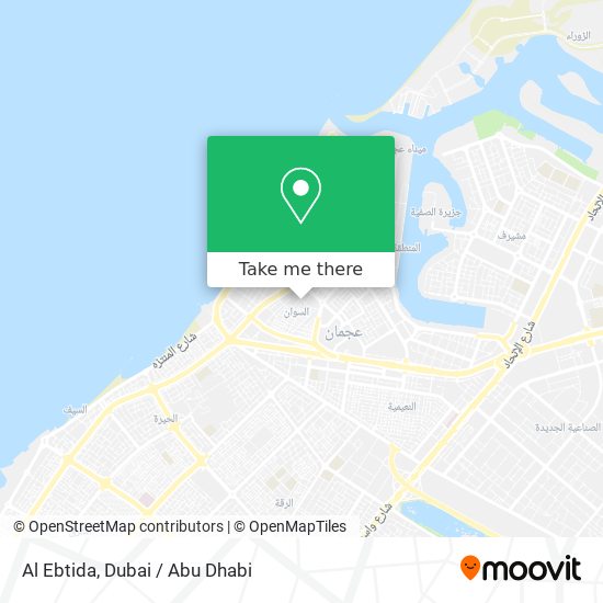 Al Ebtida map