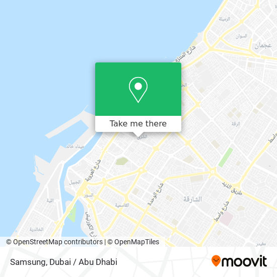 Samsung map