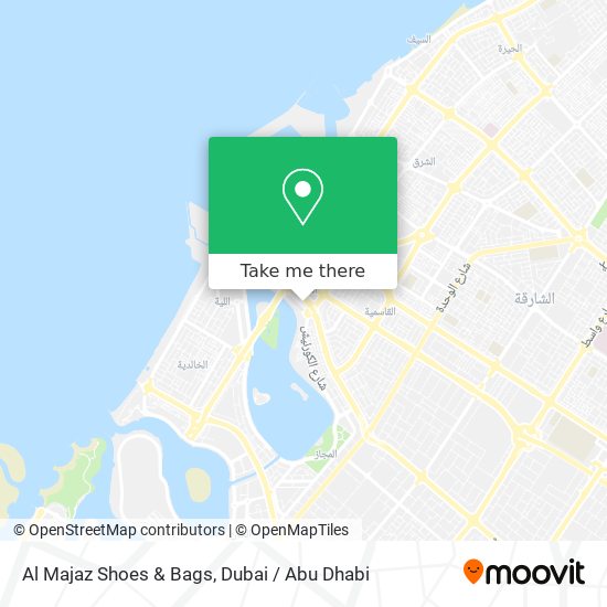 Al Majaz Shoes & Bags map