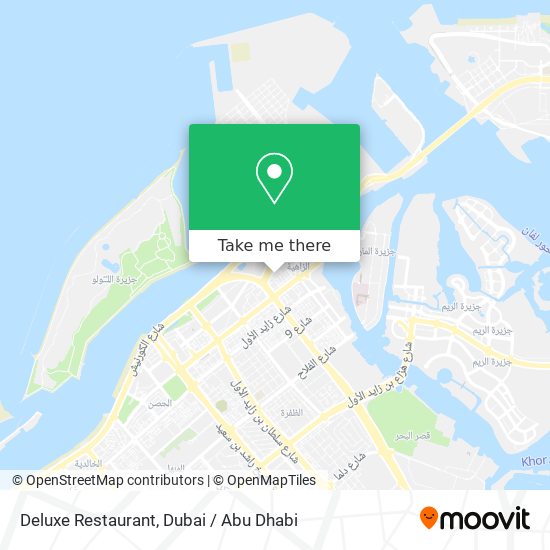 Deluxe Restaurant map