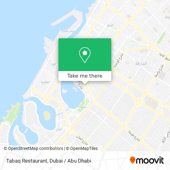 Tabaq Restaurant map