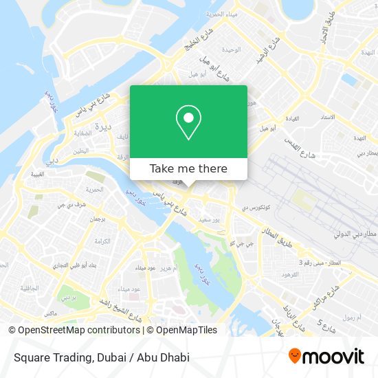 Square Trading map